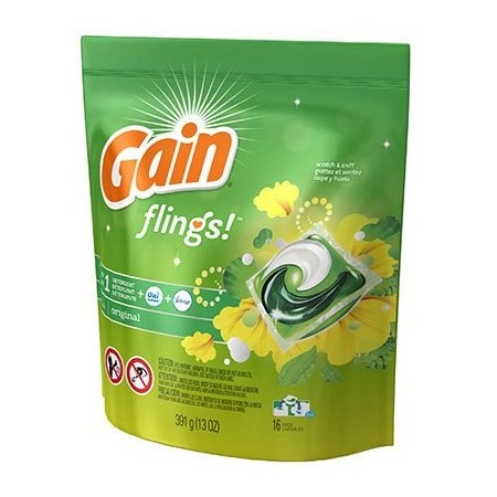 Procter & Gamble 16CT Orig Gain Flings 86750